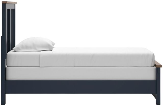 Signature Design by Ashley® Landocken Blue/Brown Youth Twin Panel Bed-3
