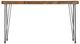 Moe's Home Collection Boneta Natural Console Table with Black Metal Legs-1