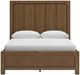 Signature Design by Ashley® Cabalynn Light Brown Queen Storage Panel Bed-2