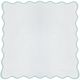 Laura Park Designs Blue/White Cotton Scalloped Euro Sham-0