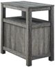 Signature Design by Ashley® Fendenmore Weathered Gray End Table-4