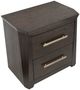 Magnussen Home® Tauren Coffee Bean Brown Drawer Nightstand-4