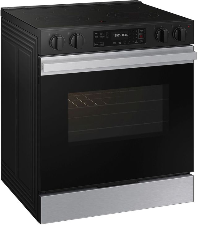 Samsung® Bespoke 30" Fingerprint Resistant Stainless Steel Slide-In Electric Range-2