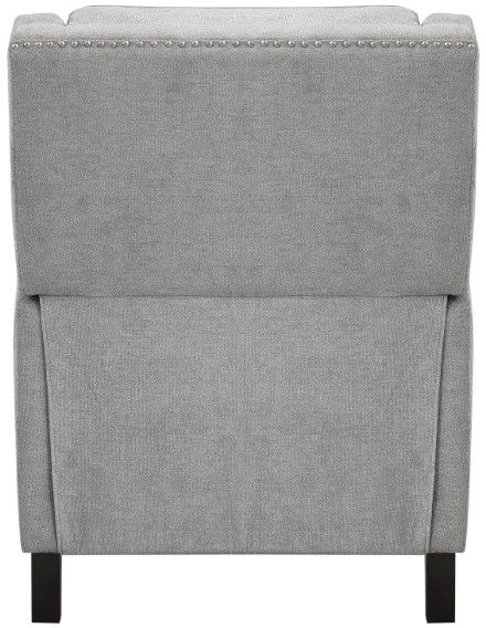 Homelegance® Banks Gray Push Back Reclining Chair-3