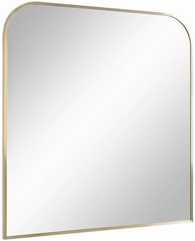 Renwil® Joan Plated Antique Brushed Brass Accent Mirror-1