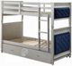 ACME Furniture Varian Blue/Silver Twin Over Twin Bunk Bed-4