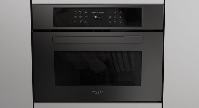 Fulgor Milano Matteo 700 Series 24" Matte Black Electric Speed Oven-0