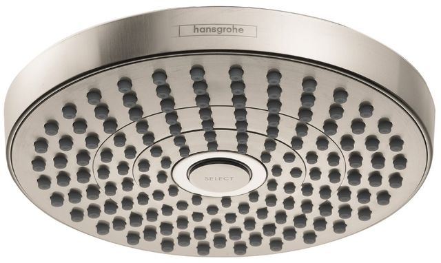 Hansgrohe Croma Select S Brushed Nickel 1.5 GPM Showerhead-0