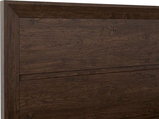 Magnussen Home® Llewellyn Columbian Walnut Complete King Panel Bed-3