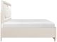 Homelegance® Montrose White Eastern King Platform Bed with Footboard Storage-3