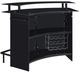 Elements International Valentina Black Bar Table-0