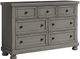Vaughan-Bassett Reflections 4-Piece Antique Pewter Bedroom Set-2