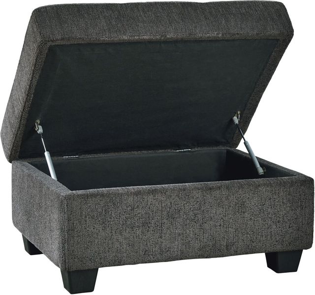 Signature Design by Ashley® Kitler Smoke Storage Ottoman-1