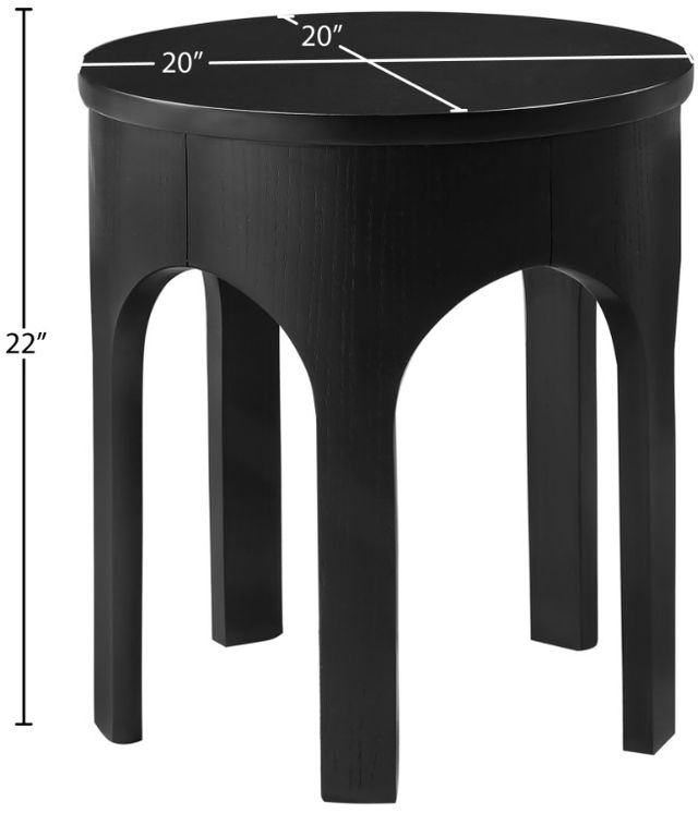 Meridian Furniture Westfield Black End Table-3