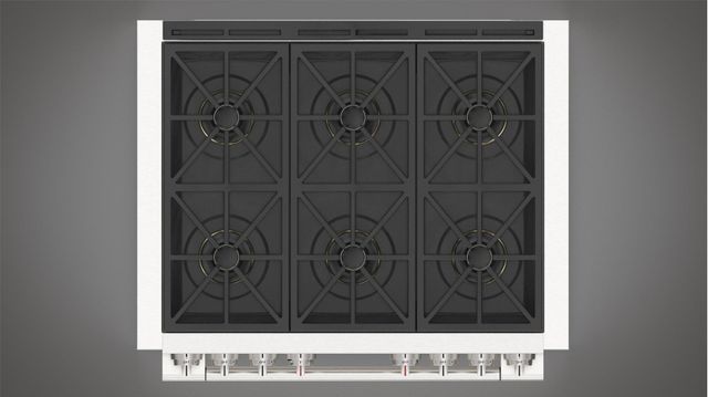 Fulgor Milano Sofia 36" Stainless Steel Pro Style Gas Range-3