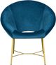 TOV Furniture by TOV Slashed Navy Nolan Velvet Chair-0
