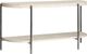 Magnussen Home® Jennings Edgecomb Grey/Weathered Antique Nickel Demilune Sofa Table-0