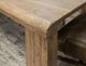 International Furniture Direct Xel-Ha Dark Hay Brown Dining Table-2