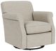 Flexsteel® Mabel Silver Driftwood Swivel Chair-0