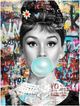 Classy Living Expressive Bubble Gum Audrey Wall Art-0