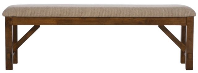 Powell® Kraven Dark Hazelnut Dining Bench-1