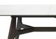 Natuzzi Editions Plettro Brown Ash Rectangular Extendable Dining Table-1