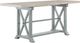 Steve Silver Co. Darcy 7-Piece Mint Green/Natural Counter Height Dining Set-1
