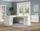 Martin Furniture Abby White Pedestal L-Desk-4