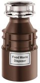InSinkErator® 0.5 HP Continuous Feed Waterborne Brown Enamel Garbage Disposal-0