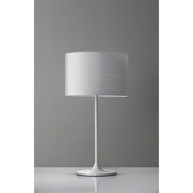 Adesso® Oslo Matte White Table Lamp-1