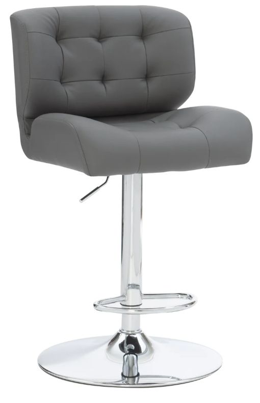 Powell® Bridger Gray Adjustable Bar Stool-0