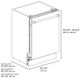 ZLINE Tallac Series 24" Black Matte Built In Dishwasher-2