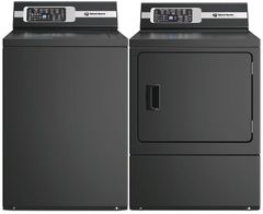 Speed Queen® Matte Black Laundry Pair