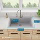 Elkay Quartz Classic® Graystone 33" x 20-7/8" x 9-7/16" Single Bowl Drop-In Sink-3