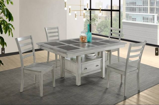 Urban Styles Furniture Arlington Smoke Gray Dining Table-1