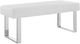 Armen Living Amanda White Bench-0