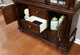 Furniture of America® Alpena Brown Cherry Hutch and Buffet-3