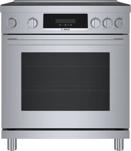 Bosch® 800 Series 30" Stainless Steel Freestanding Induction Range-0