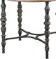 Forty West Jefferson Brown Accent Table with Black Base-2