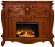 ACME Furniture Picardy Honey Oak Fireplace-2