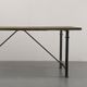 Olliix by Madison Park Grey Cirque Dining Table with Metal Legs-4