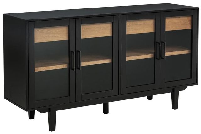 Coaster® Middleton Black Sideboard Server with Dual Drawers-0