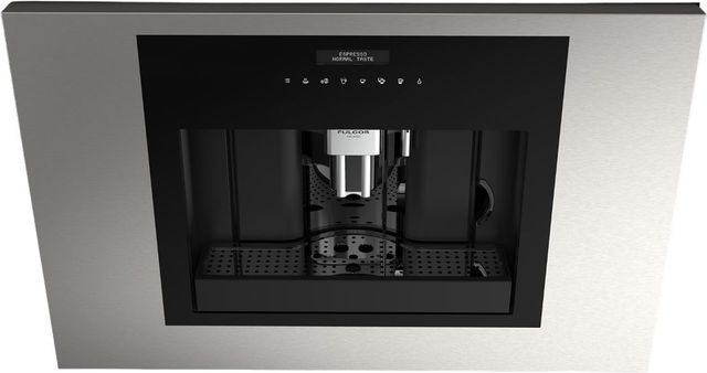 Fulgor® Milano Stainless Steel Built-In Coffee Maker Trim Kit-1