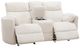 Parker House® Radius Mega Ivory Power Reclining Console Loveseat-1