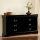 ACME Furniture Louis Philippe III Black Dresser-1