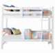 ACME Furniture Ronnie White Twin Over Twin Youth Bunk Bed-0