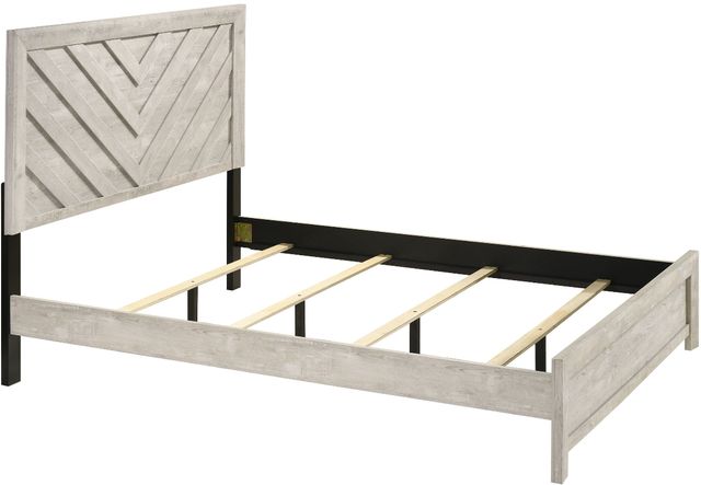 Crown Mark Valor White Queen Panel Bed-3