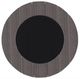 Telescope Casual 3F78 Boardwalk Rustic Top Aluminum 54" Outdoor Fire Table with Black Base-4