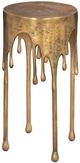 Zuo® Modern Drip Antique Brass Accent End Table-0