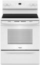 Whirlpool® 30" White Freestanding Electric Range-0